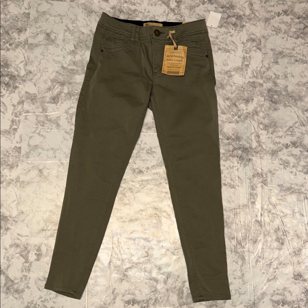 Democracy Olive Green Skinny Jeans